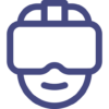 vr-glasses purple vr-glasses purple